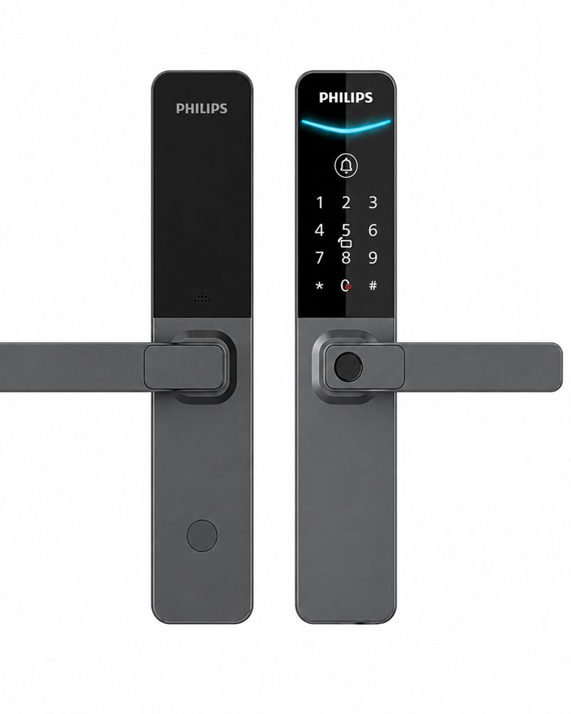 Khóa Vân Tay Philips DDL615-5HBS [Có Khuyến Mãi ]