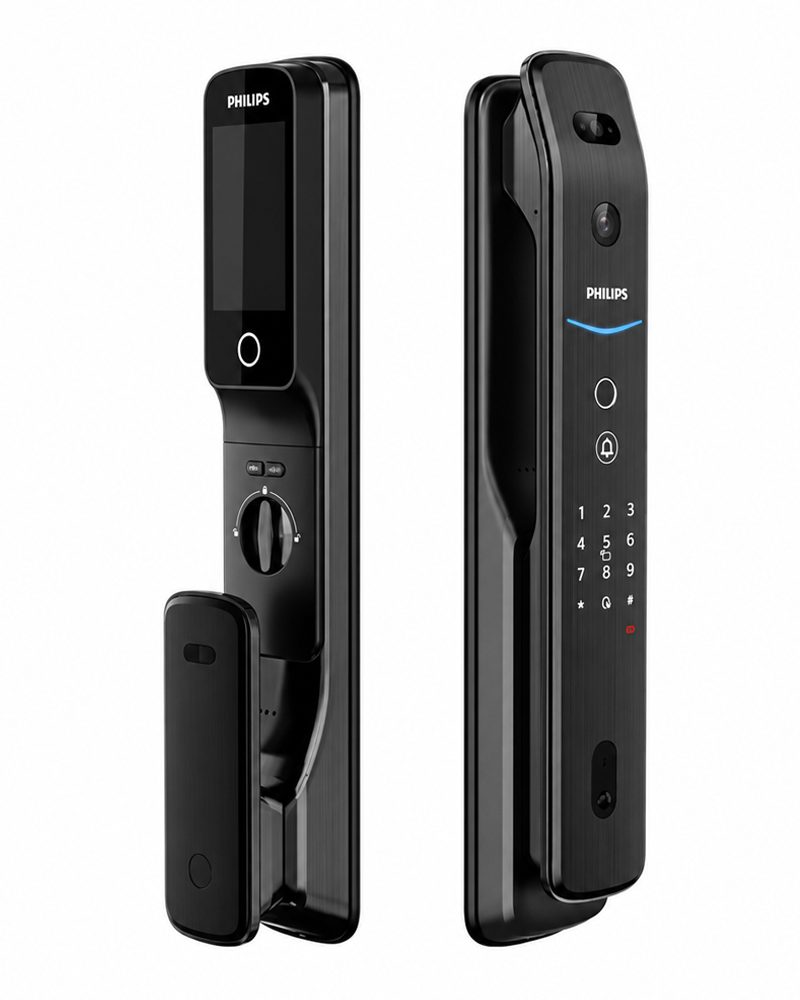 Khóa Cửa Philips Mở Bằng Khuôn Mặt DDL-709 FVP-7HWS Dòng Luxury
