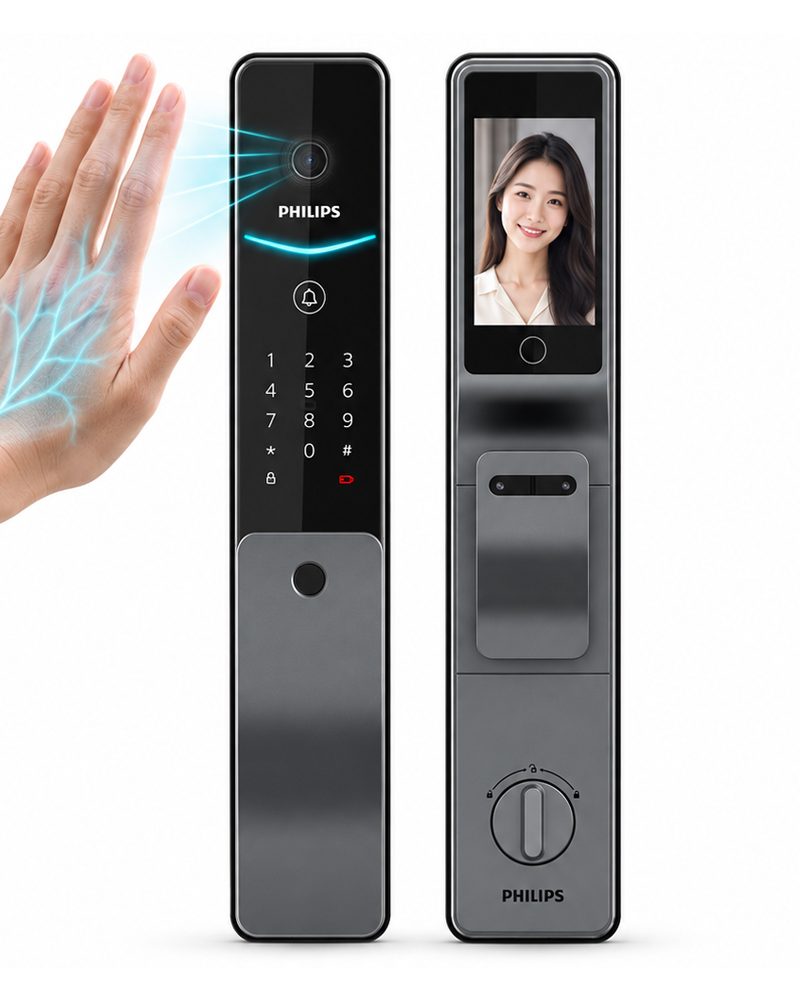 Khóa Philips DDL720-MVP-17HWS Mở Bằng Tĩnh Mạch Lòng Bàn Tay